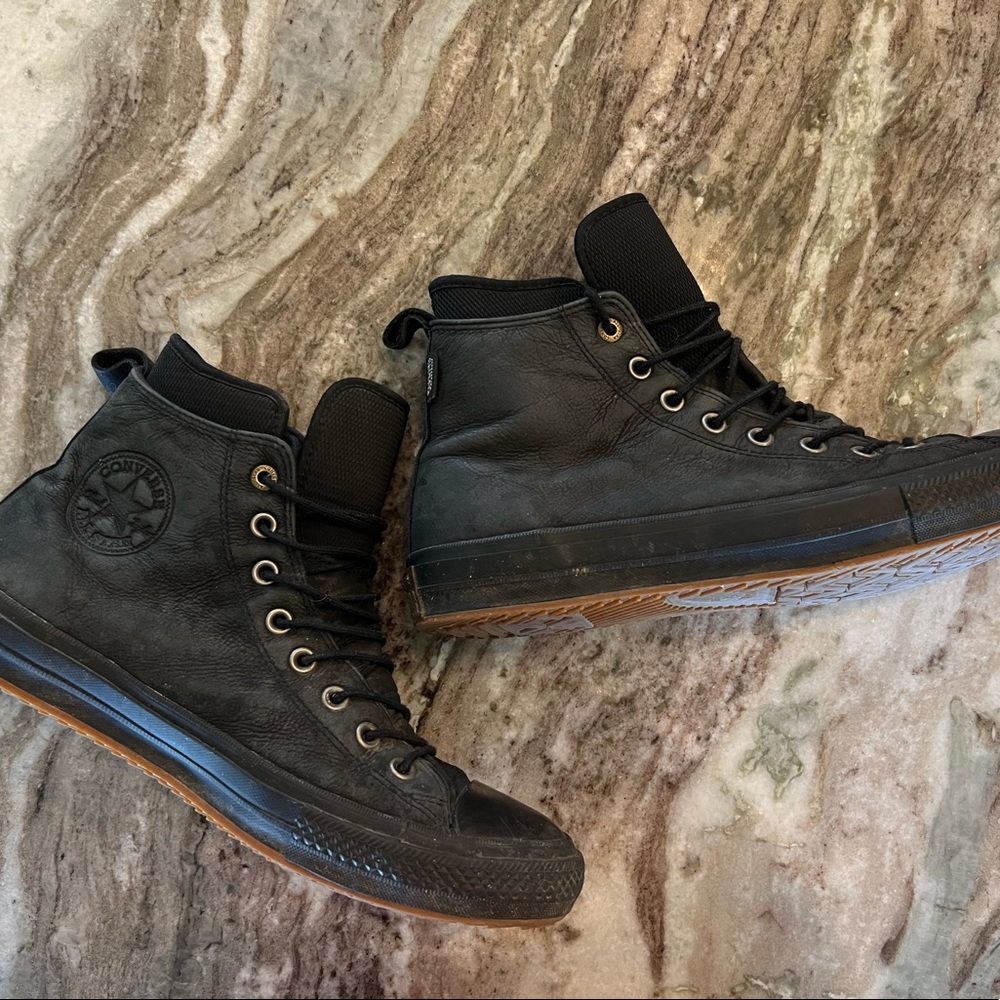 Converse Chuck Taylor All Star Waterproof Nubuck Boots Black 157460C